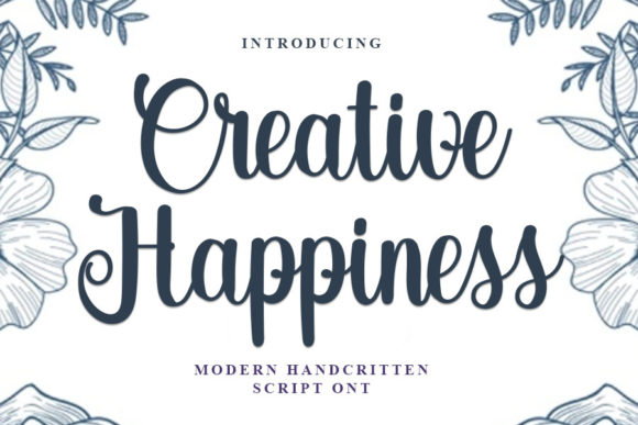 Creative Happiness Font