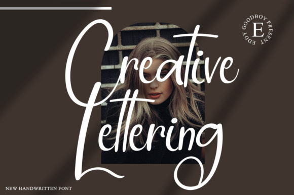 Creative Lettering Font Poster 1