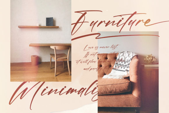 Crehme Honstlan Font Poster 11