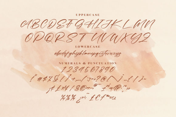 Crehme Honstlan Font Poster 13