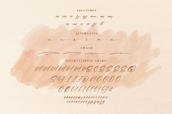 Crehme Honstlan Font Poster 14
