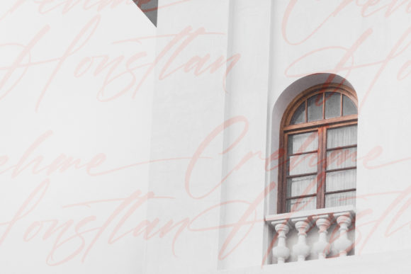 Crehme Honstlan Font Poster 4