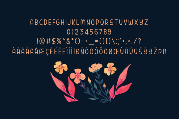 Crimson Dream Font Poster 5