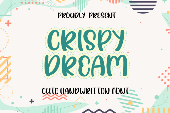 Crispy Dream Font Poster 1