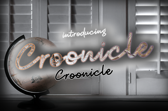 Croonicle Font Poster 1