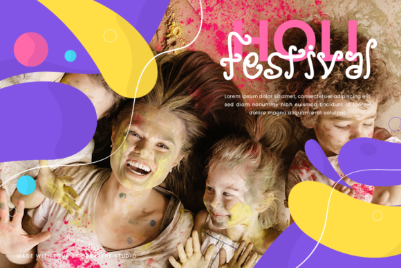 Crully Font Poster 4