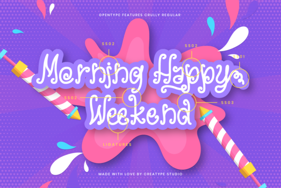 Crully Font Poster 6