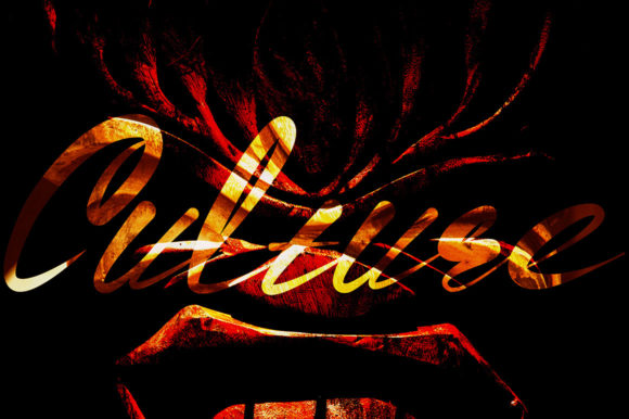 Culture Font Poster 2