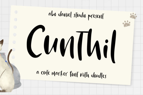 Cunthil Font Poster 1