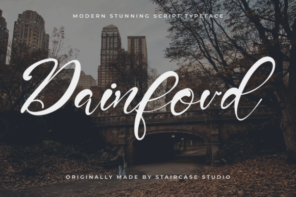 Dainford Font Poster 1