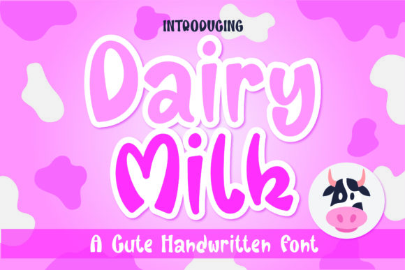 Dairy Milk Font