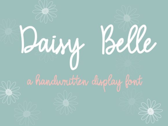 Daisy Belle Font Poster 1