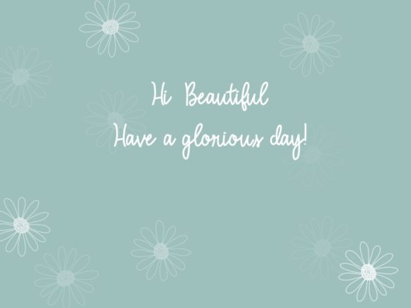 Daisy Belle Font Poster 3
