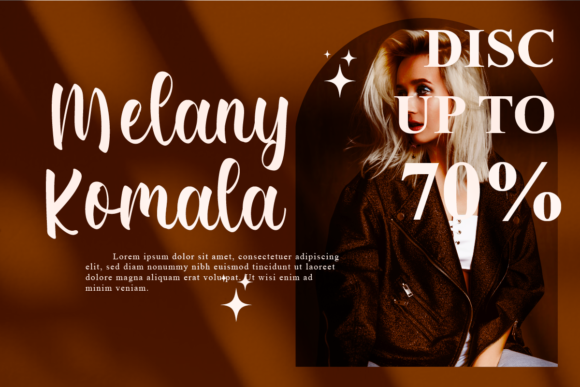 Daisy Caitlin Font Poster 6