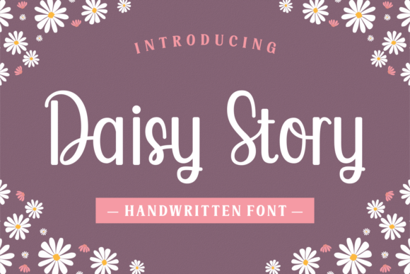 Daisy Story Font Poster 1