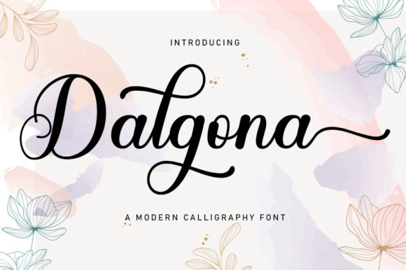 Dalgona Font