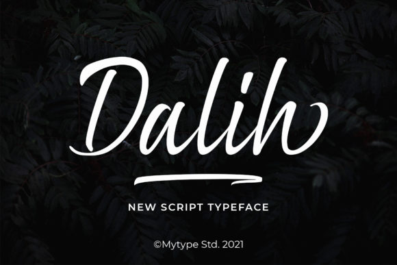 Dalih Font Poster 1