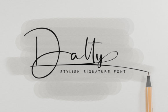 Dalty Font Poster 1