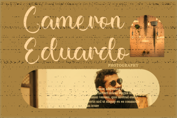 Damaris Chana Font Poster 11