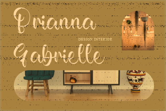Damaris Chana Font Poster 3