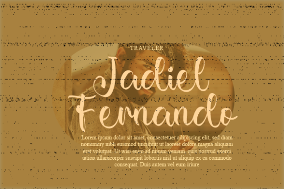 Damaris Chana Font Poster 10