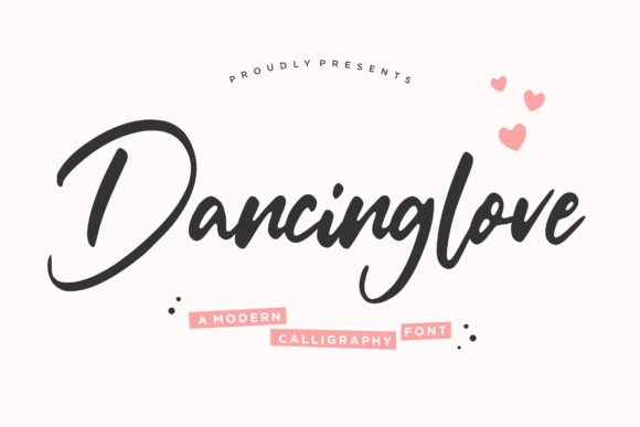 Dancinglove Font Poster 1