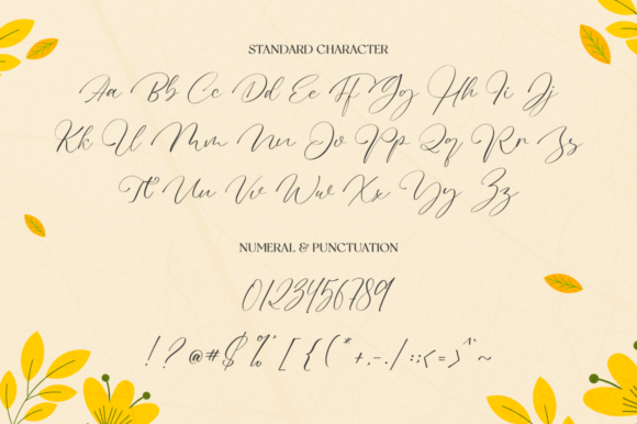 Dandelione Font Poster 10