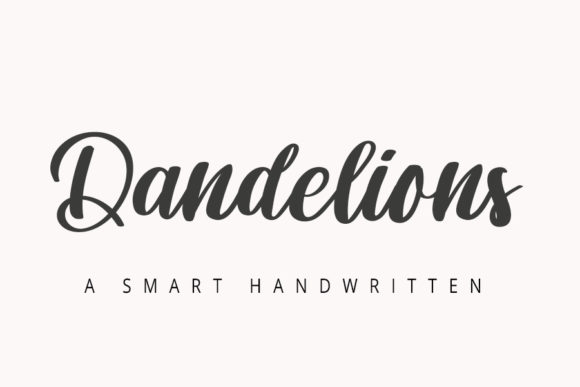 Dandelions Font