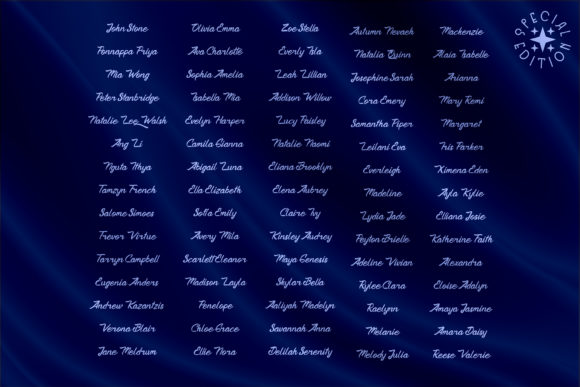 Dandellion Font Poster 8