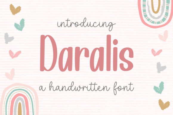 Daralis Font Poster 1