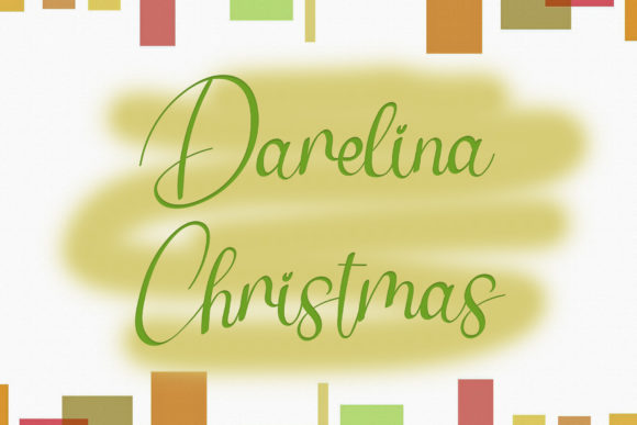 Darelina Christmas Font