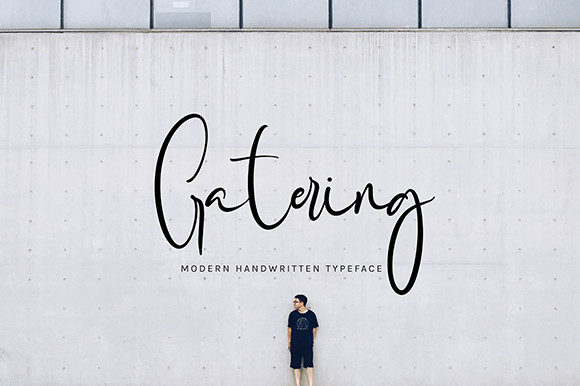 Darita Sent Font Poster 3