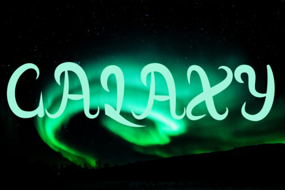 Dark Green Font Poster 4