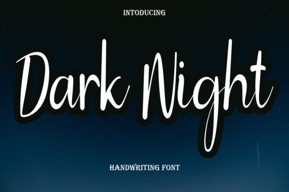 Dark Night Font