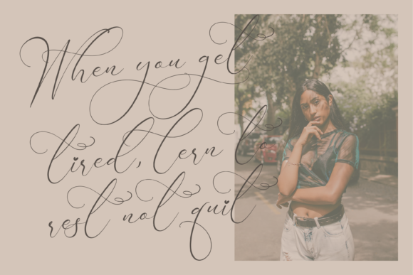 Darling Carlina Font Poster 2