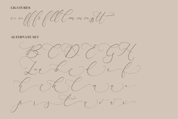 Darling Carlina Font Poster 14
