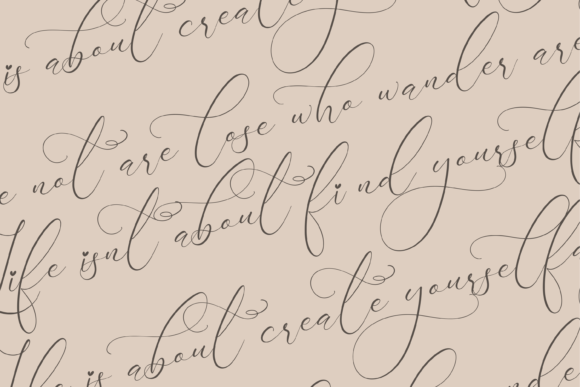 Darling Carlina Font Poster 5