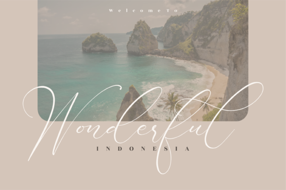 Darling Carlina Font Poster 8