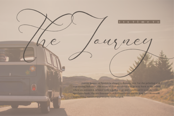 Darling Carlina Font Poster 9