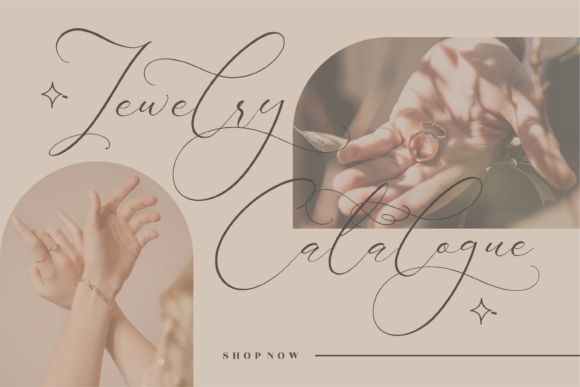 Darling Carlina Font Poster 10