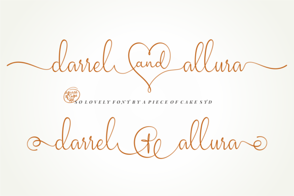 Darrel Allura Font Poster 1