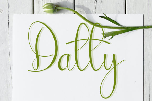 Datty Font Poster 1