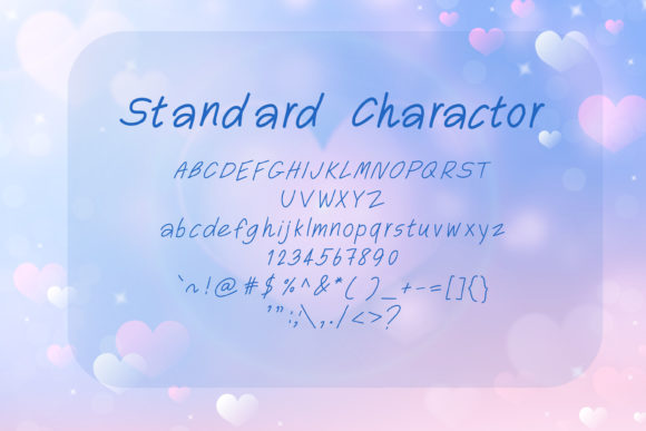 Dazzling Font Poster 2