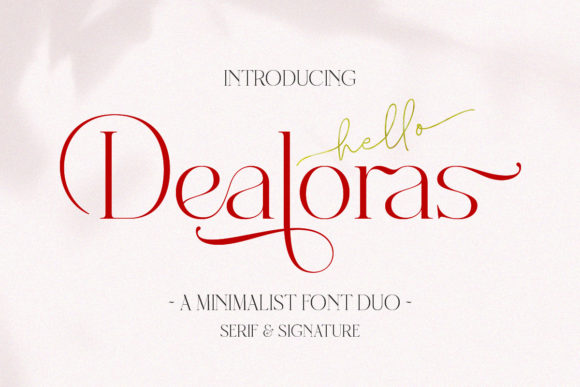 Dealoras Trio Font