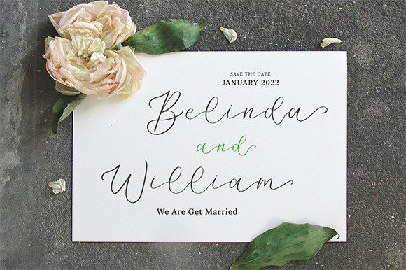 Deandra Cattalina Font Poster 6