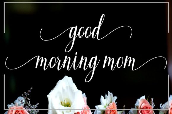 Dear Mother Font Poster 3