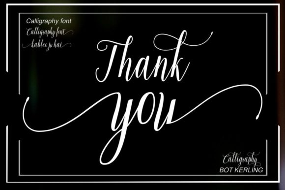 Dear Mother Font Poster 6