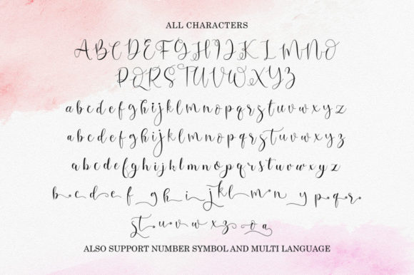Dear Natasha Font Poster 2