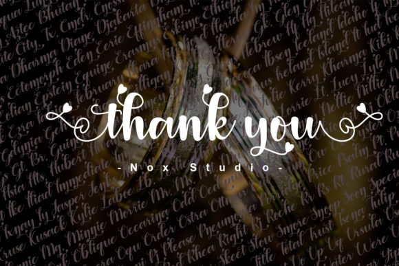 Dear Sweetheart Font Poster 9