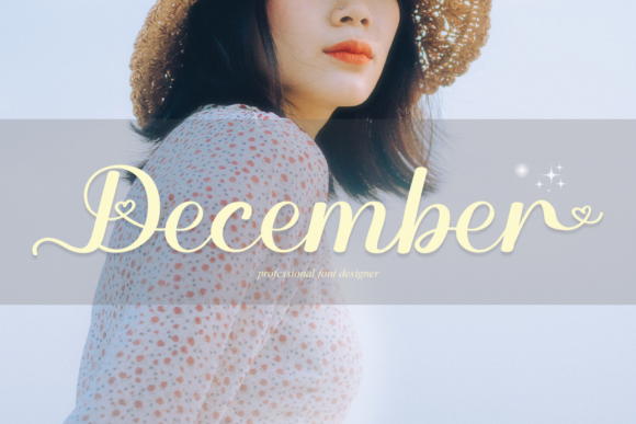 December Font December Font Poster 1